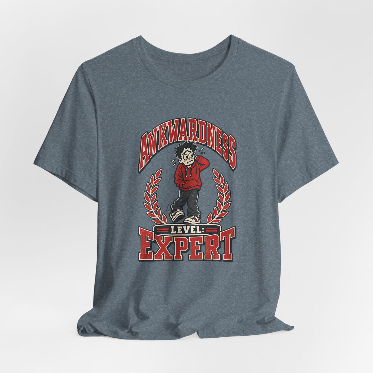 Awkwardness Level: Expert Funny Introvert T-Shirt
