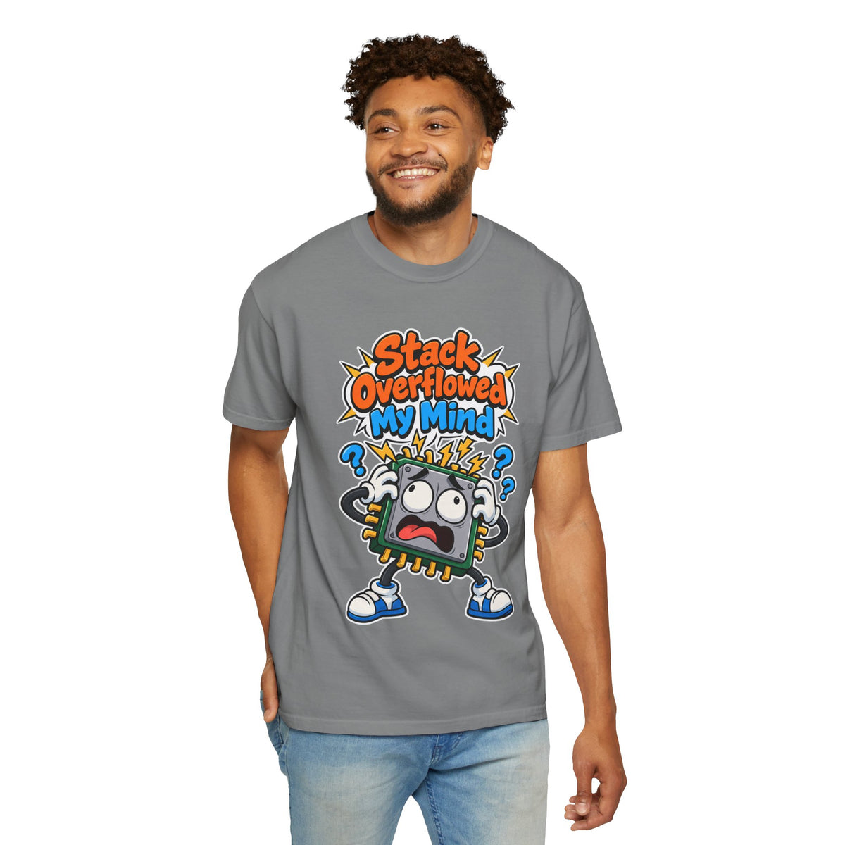 Stack Overflowed My Mind Funny Programmer T-Shirt