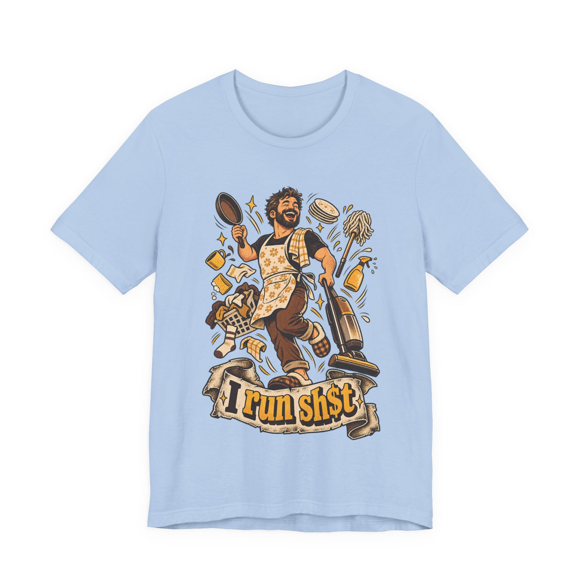 I Run Sh$t Funny Couple T-Shirt