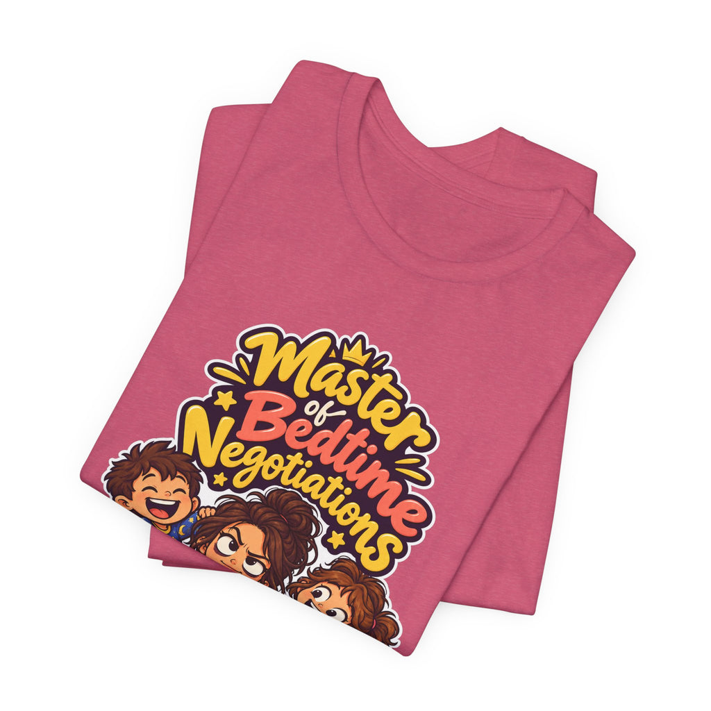 Master of Bedtime Negotiations Funny Parent Humor T-Shirt