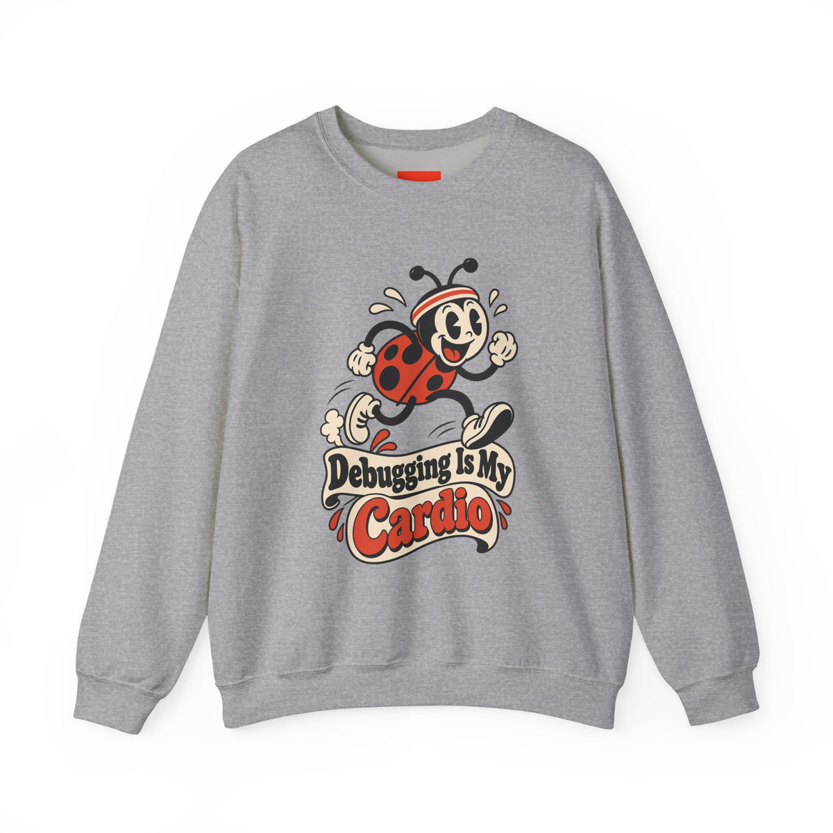 Debugging Is My Cardio Funny Programmer Sweatshirt