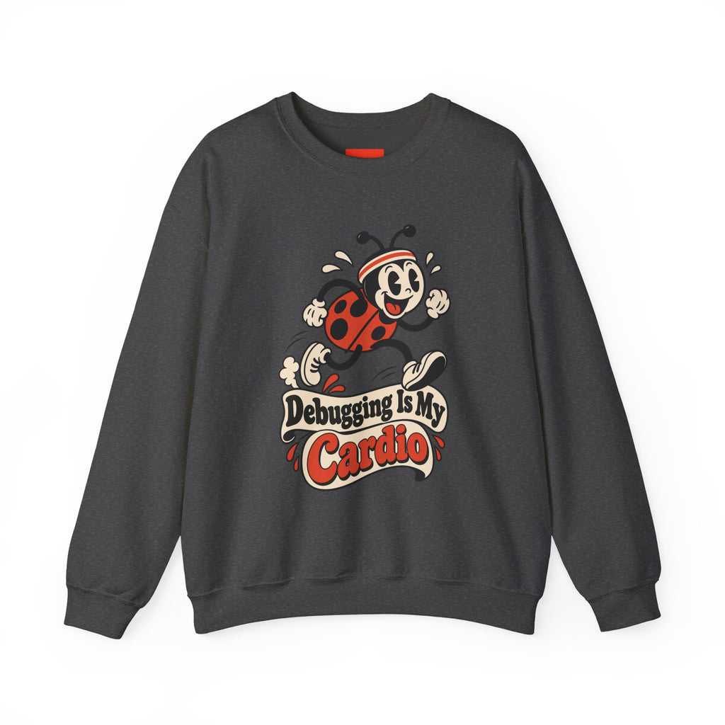 Debugging Is My Cardio Funny Programmer Sweatshirt