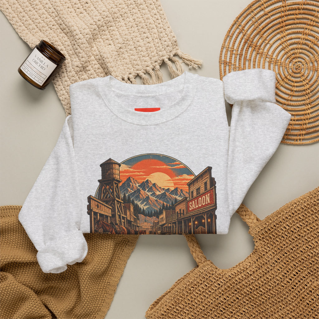 The Good 'Ol Days Funny Western Ranch Sweatshirt