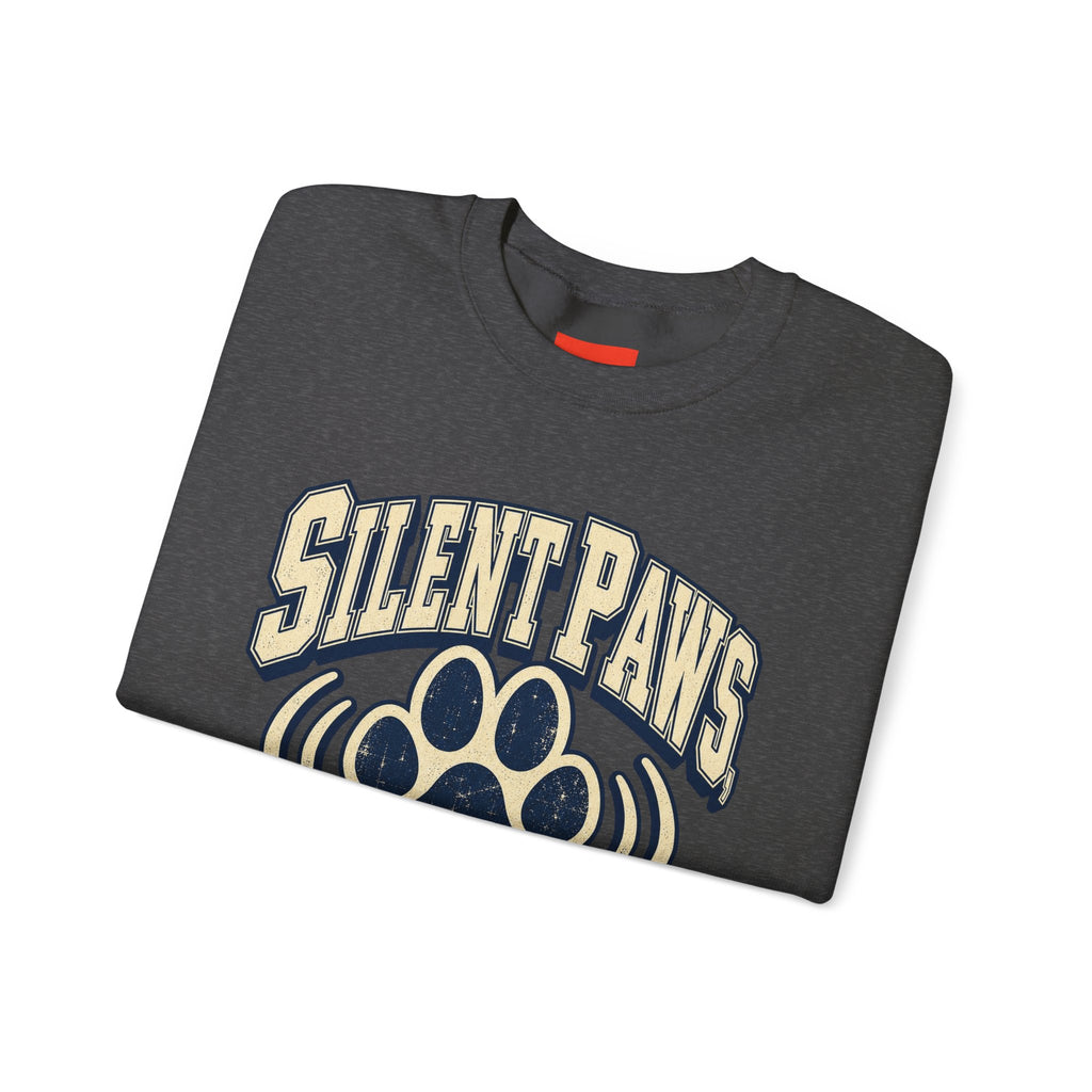 Silent Paws, Loud Moves Funny Cat Lover Sweatshirt