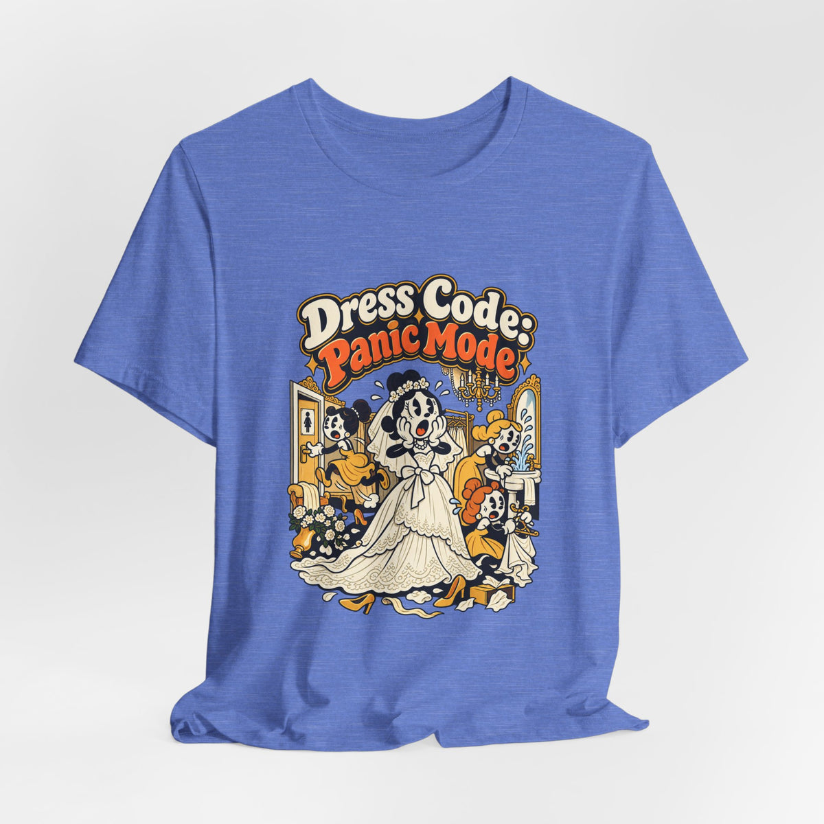 Dress Code: Panic Mode Funny Sarcastic T-Shirt