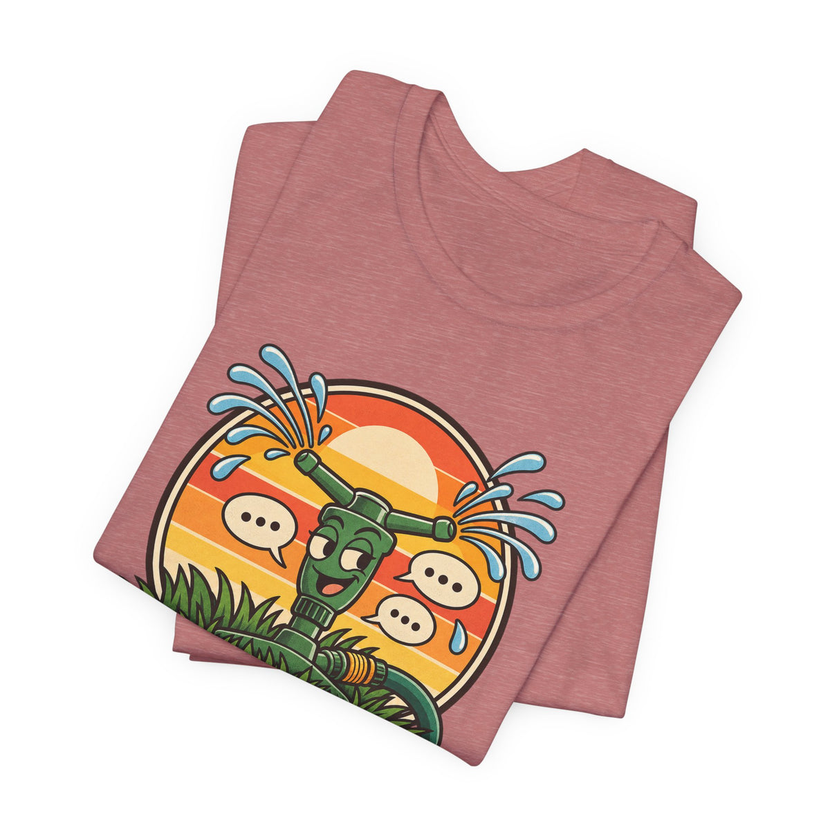 Fluent In Lawn Gossip Funny Gardening T-Shirt