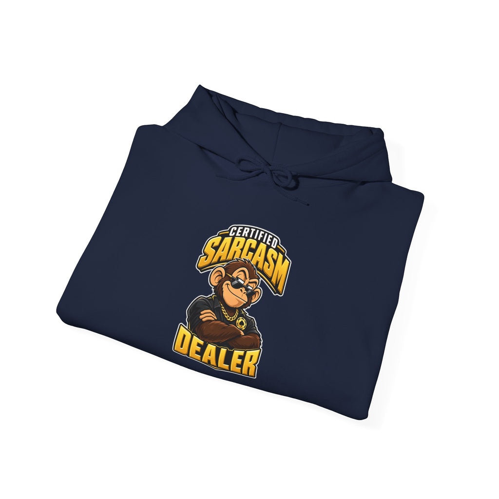 Certified Sarcasm Dealer Funny Sarcastic Humor Hoodie