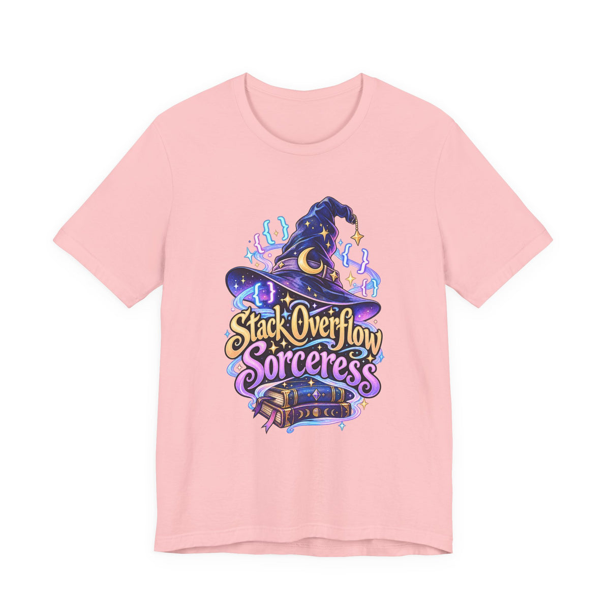 Stack Overflow Sorceress Funny Programmer T-Shirt