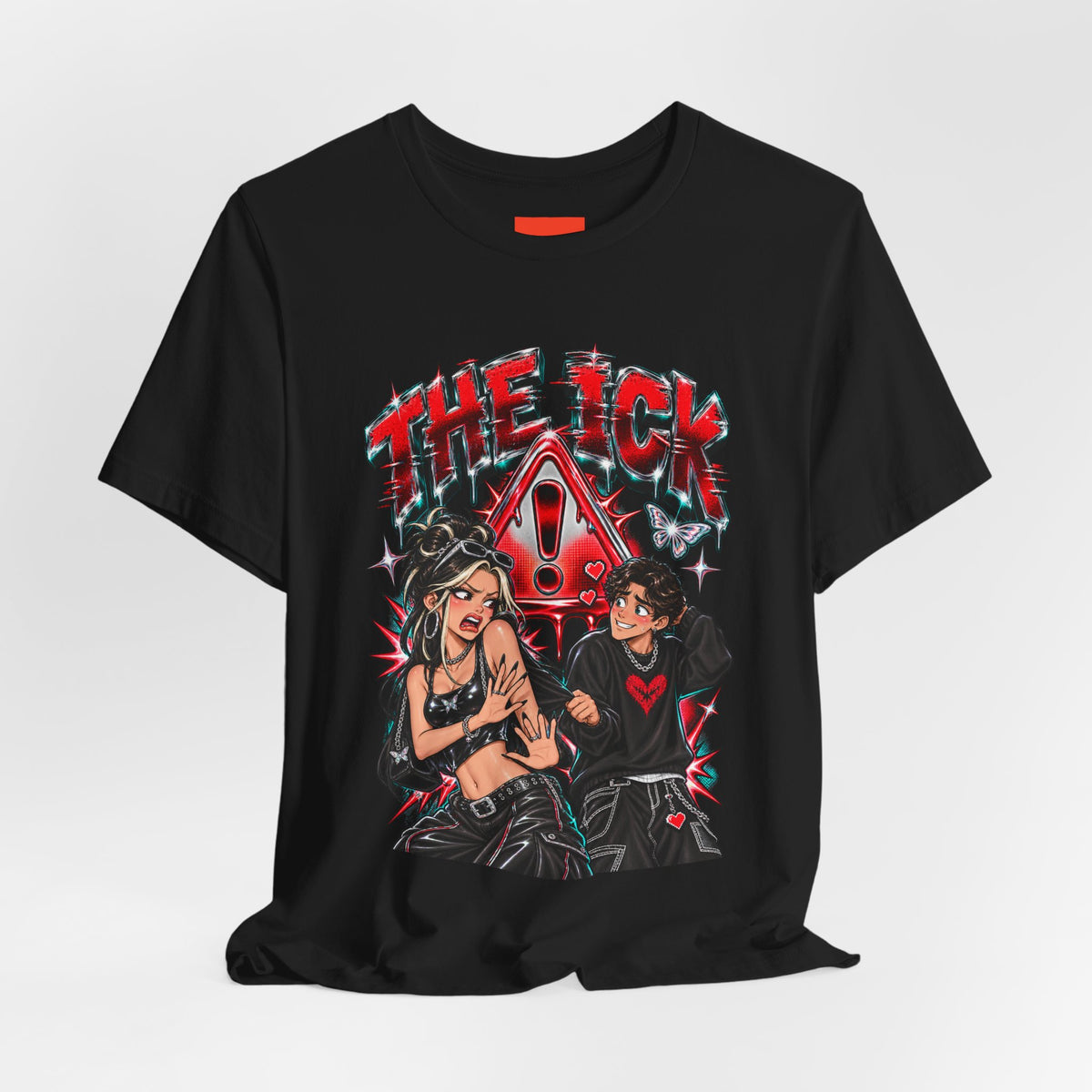 THE ICK Funny Y2K Graphic T-Shirt