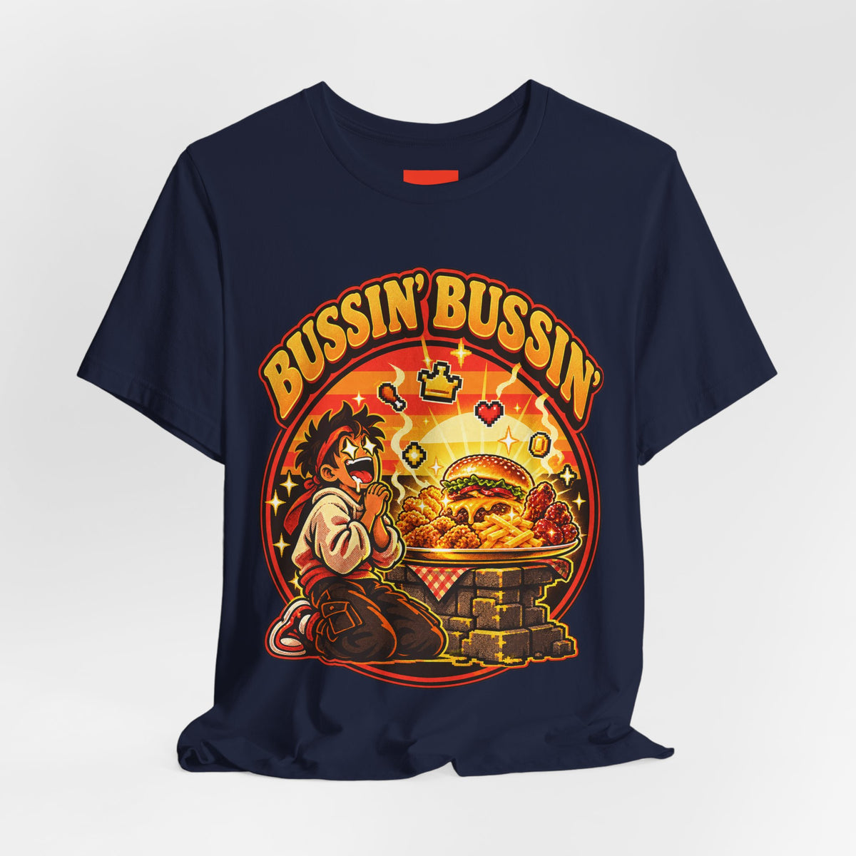 Bussin’ Bussin’ Funny Retro Vintage T-Shirt