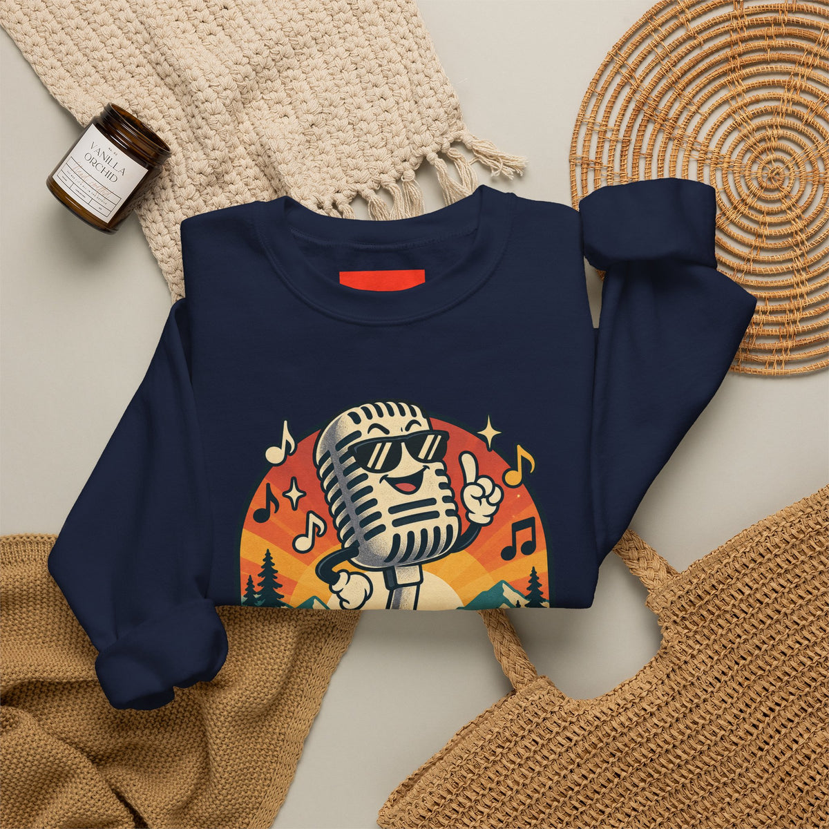 Solo Karaoke Champ Funny Karaoke Sweatshirt