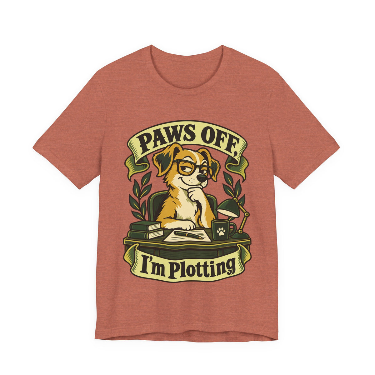 Paws Off, I’m Plotting Funny Pet Humor T-Shirt