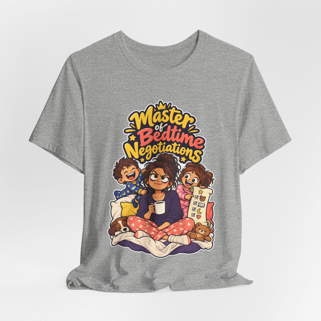 Master of Bedtime Negotiations Funny Parent Humor T-Shirt