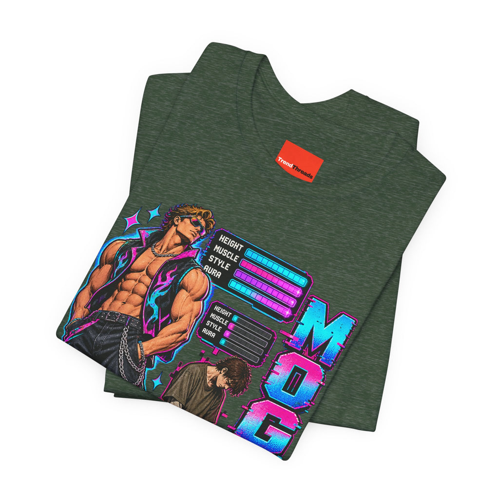 MOGGED Funny Y2K Graphic T-Shirt