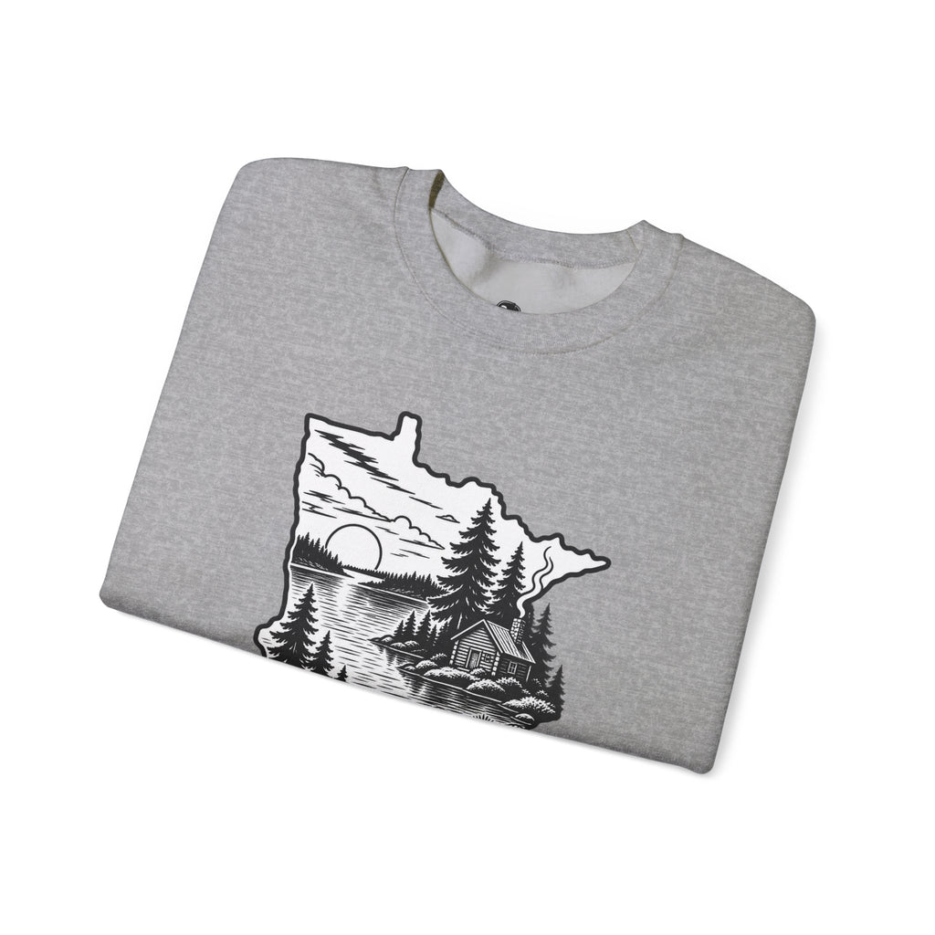 Land of 10,000 Lakes Funny Retro Vintage Sweatshirt