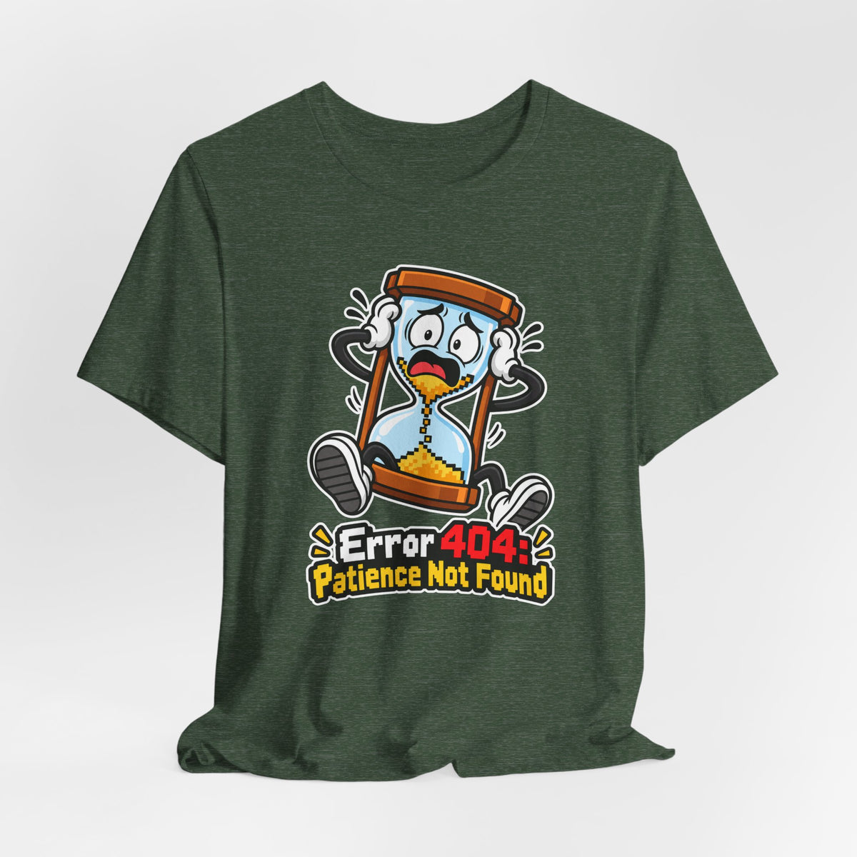 Error 404: Patience Not Found Funny Tech T-Shirt