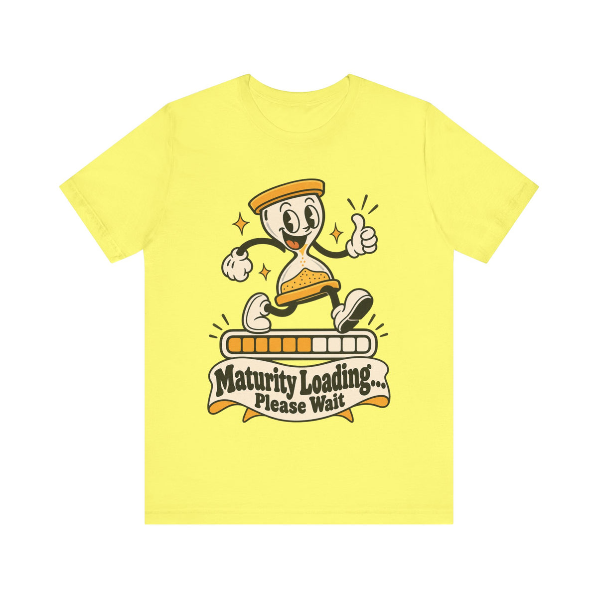 Maturity Loading... Please Wait Funny Self-Deprecating T-Shirt
