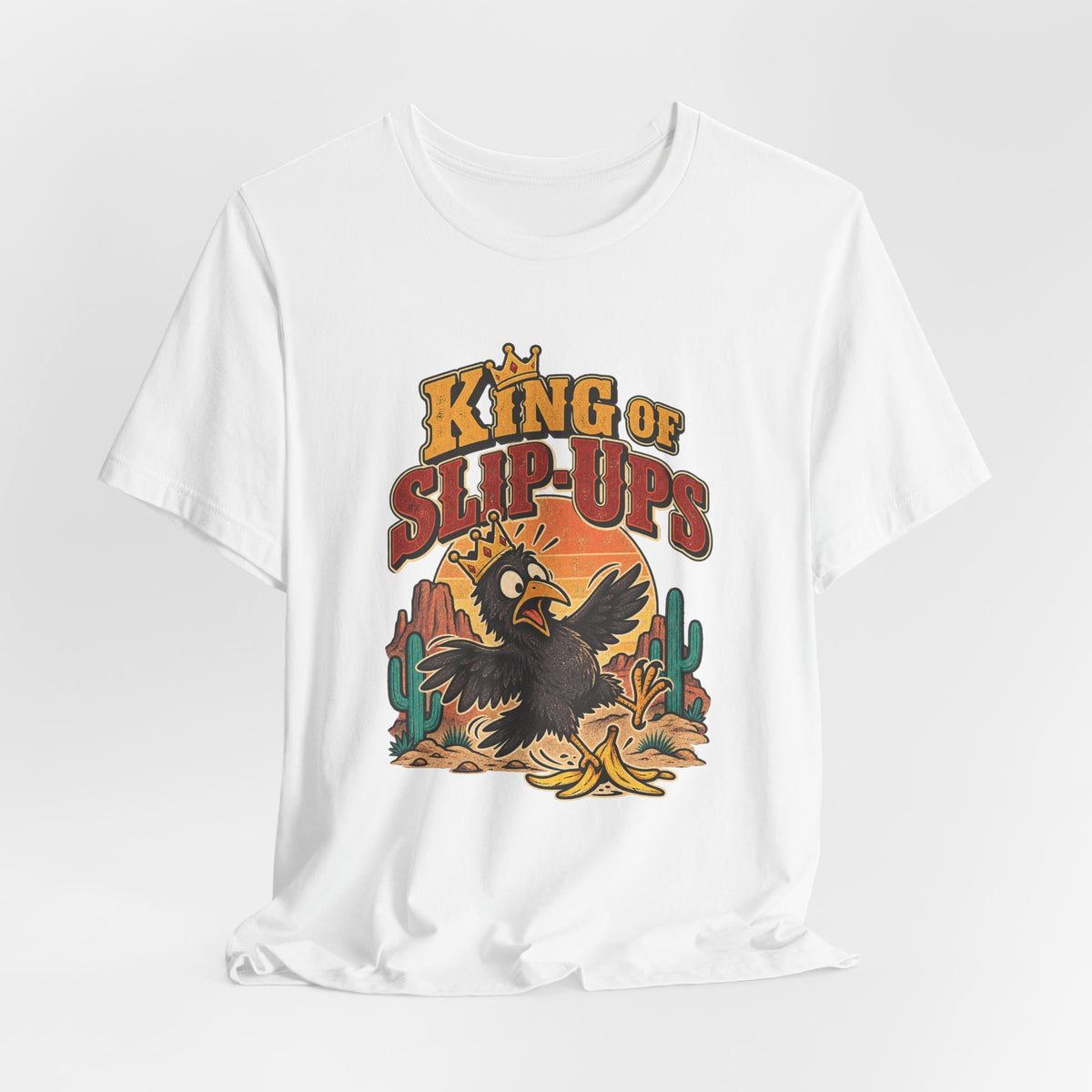 King of Slip-Ups Funny Western Ranch T-Shirt