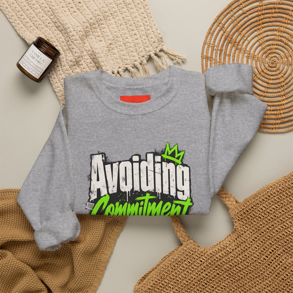 Avoiding Commitment Like A Pro Funny Self-Deprecating Sweatshirt