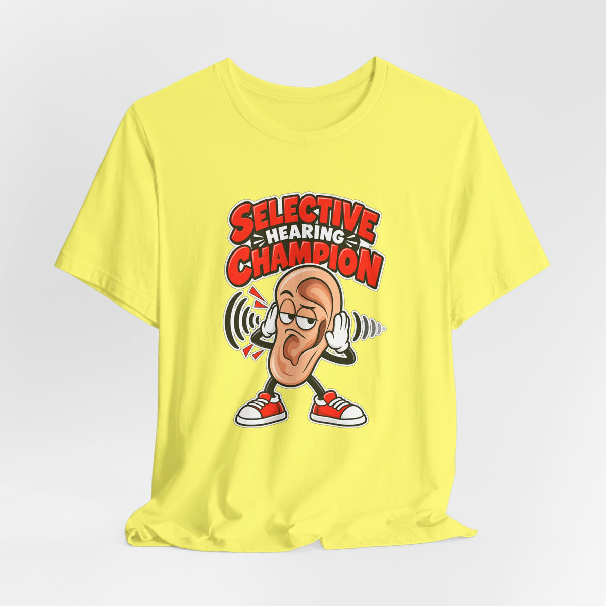 Selective Hearing Champion Funny Sarcastic T-Shirt