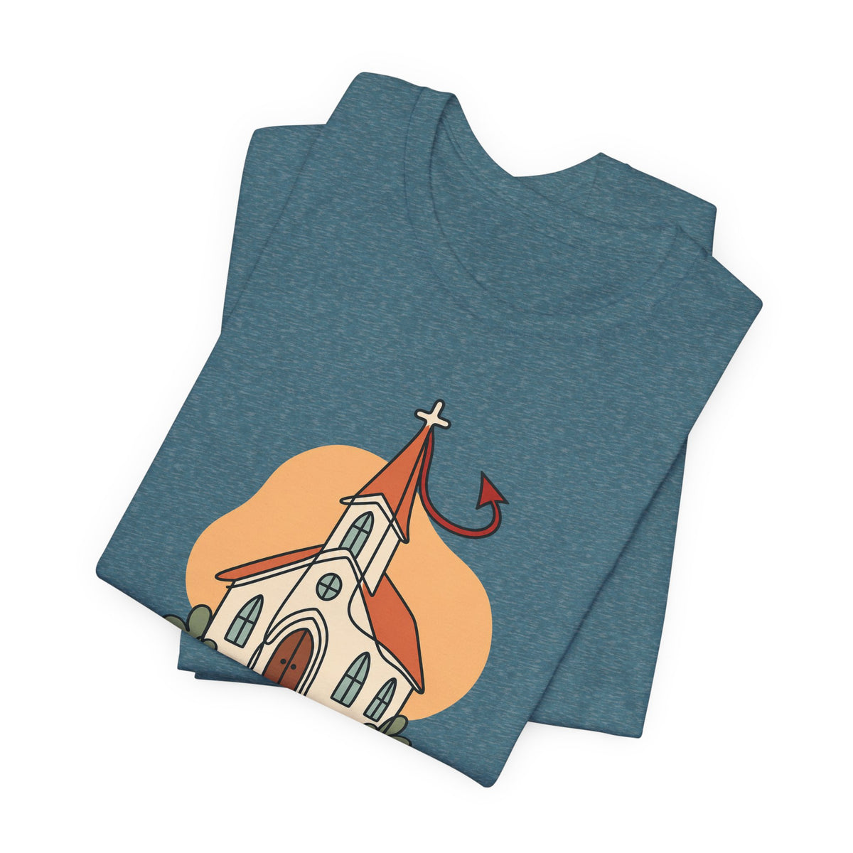 Today’s Schedule: Hell No Funny Christian Humor T-Shirt