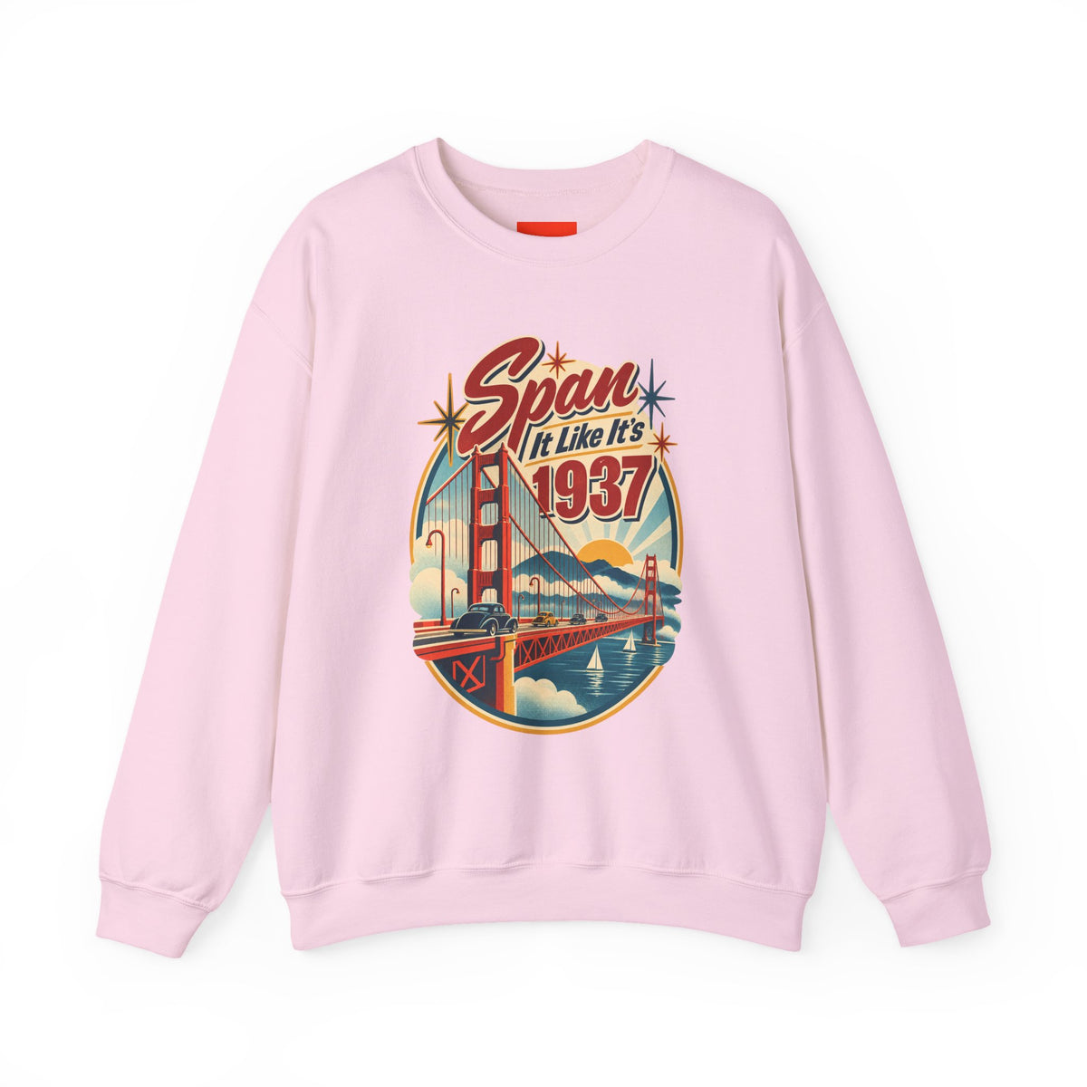 Span It Like It’s 1937 Funny Retro Sweatshirt