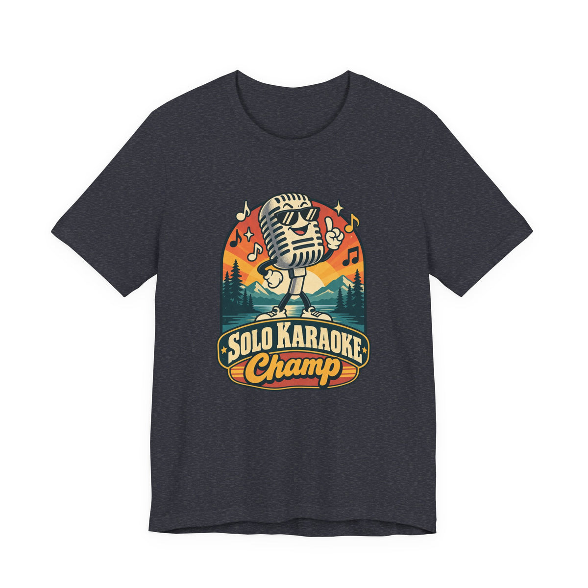 Solo Karaoke Champ Funny Karaoke T-Shirt