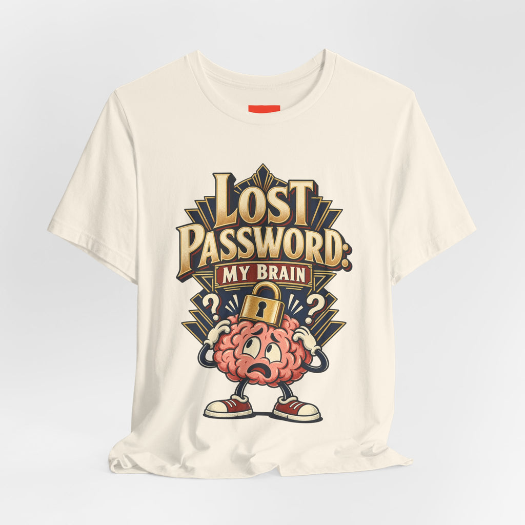 Lost Password: My Brain Funny IT T-Shirt