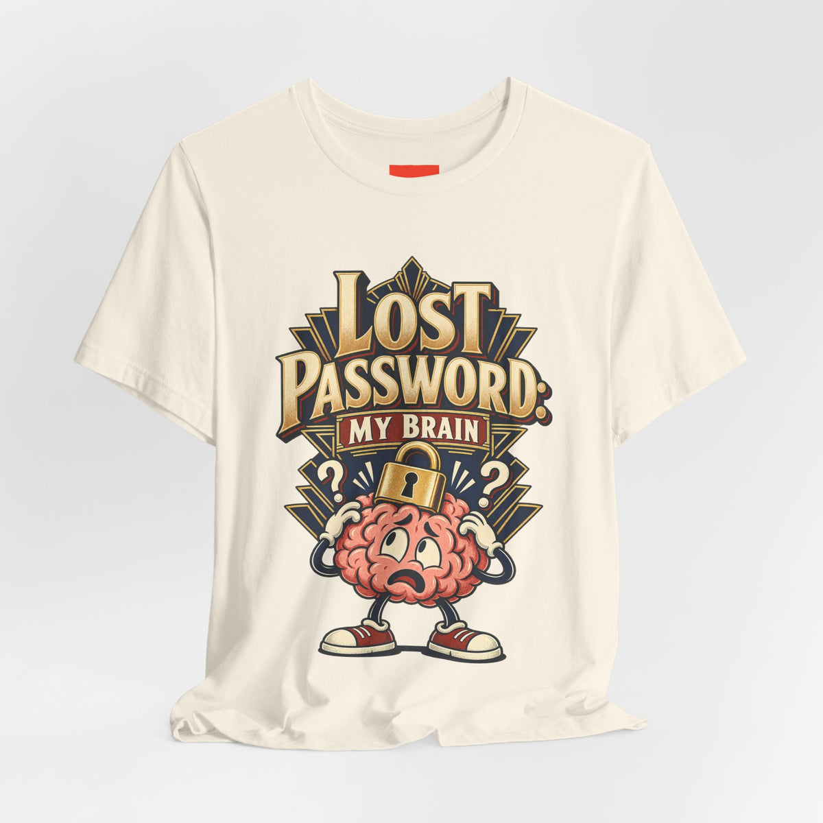 Lost Password: My Brain Funny IT T-Shirt