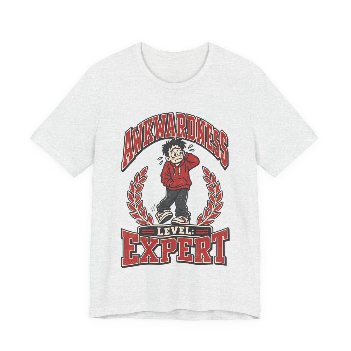 Awkwardness Level: Expert Funny Introvert T-Shirt