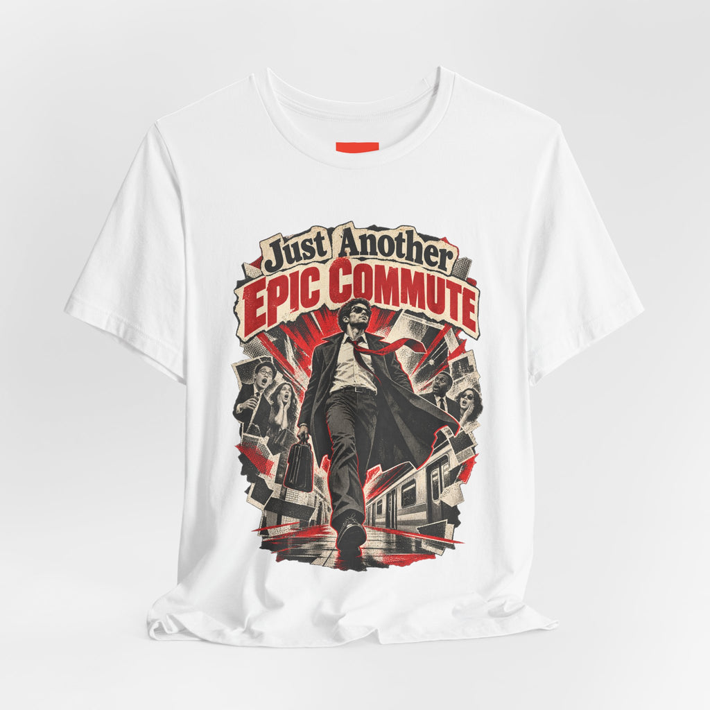 Just Another Epic Commute Funny Commuter T-Shirt