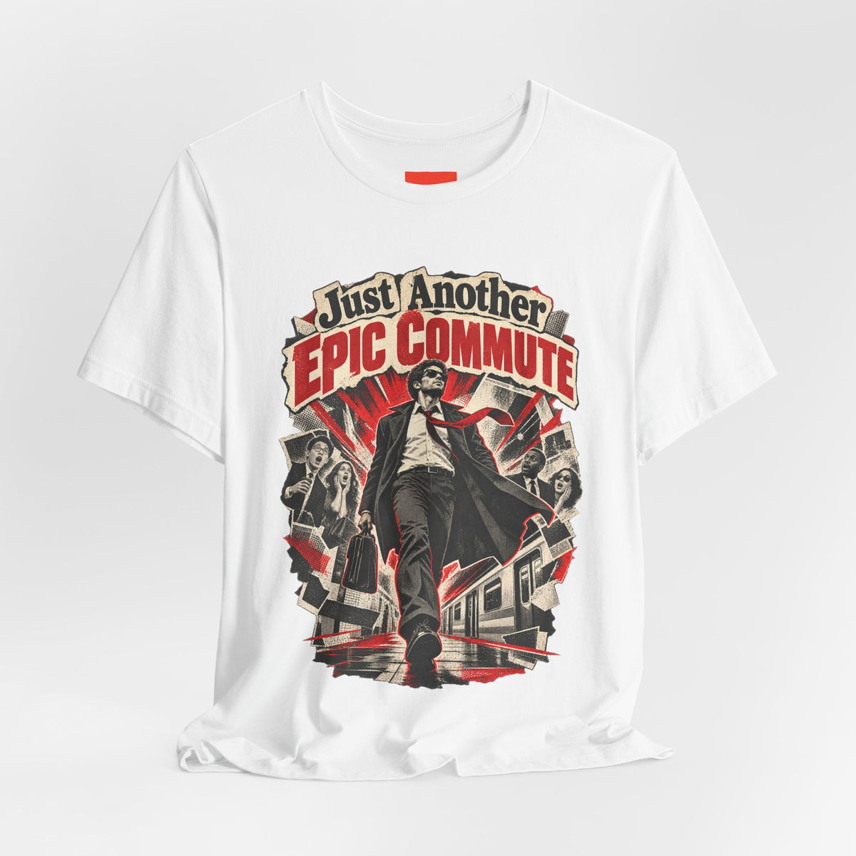 Just Another Epic Commute Funny Commuter T-Shirt