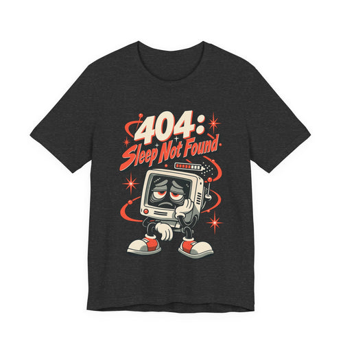 404: Sleep Not Found Funny Programmer T-Shirt