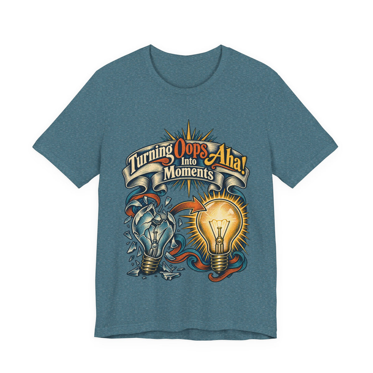 Turning Oops Into Aha! Moments Funny Inventor T-Shirt