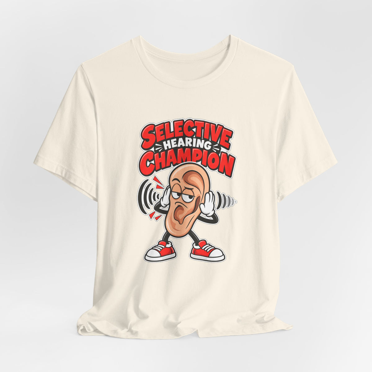 Selective Hearing Champion Funny Sarcastic T-Shirt