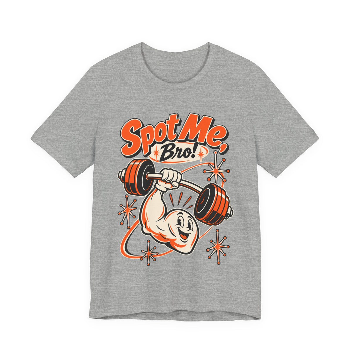 Spot Me, Bro! Funny Fitness T-Shirt