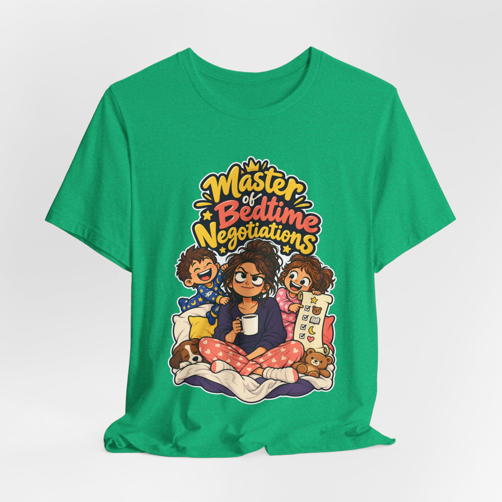 Master of Bedtime Negotiations Funny Parent Humor T-Shirt