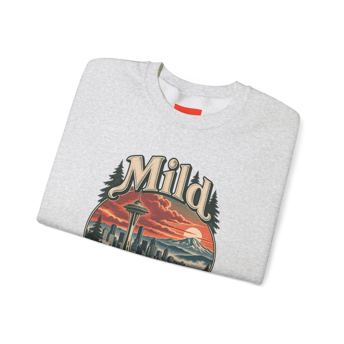 Mild Green Queen Funny Sarcastic Retro Sweatshirt