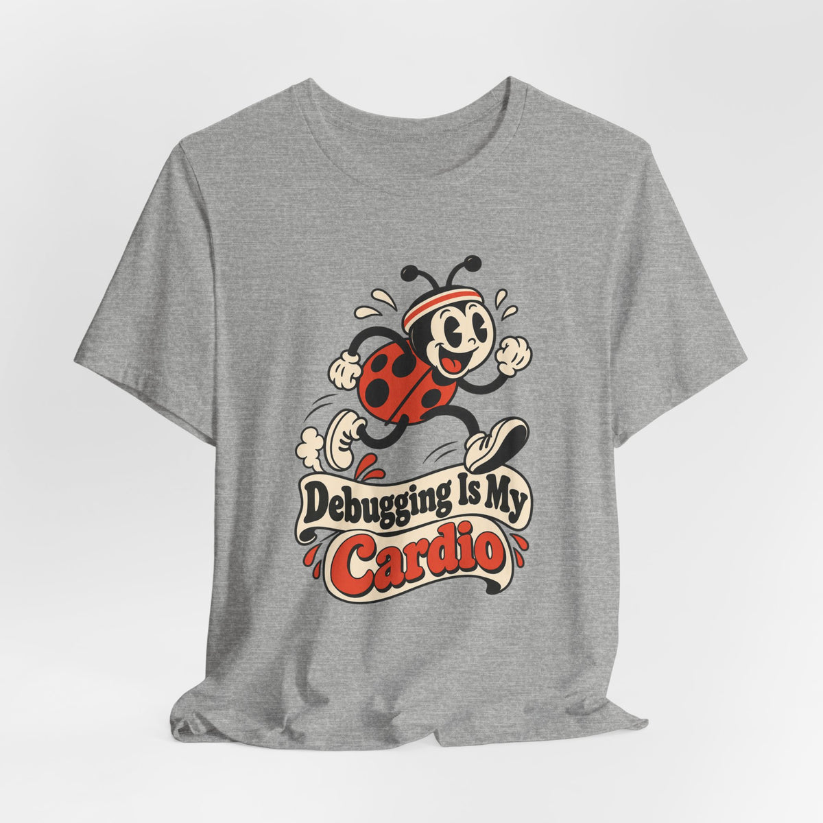 Debugging Is My Cardio Funny Programmer T-Shirt