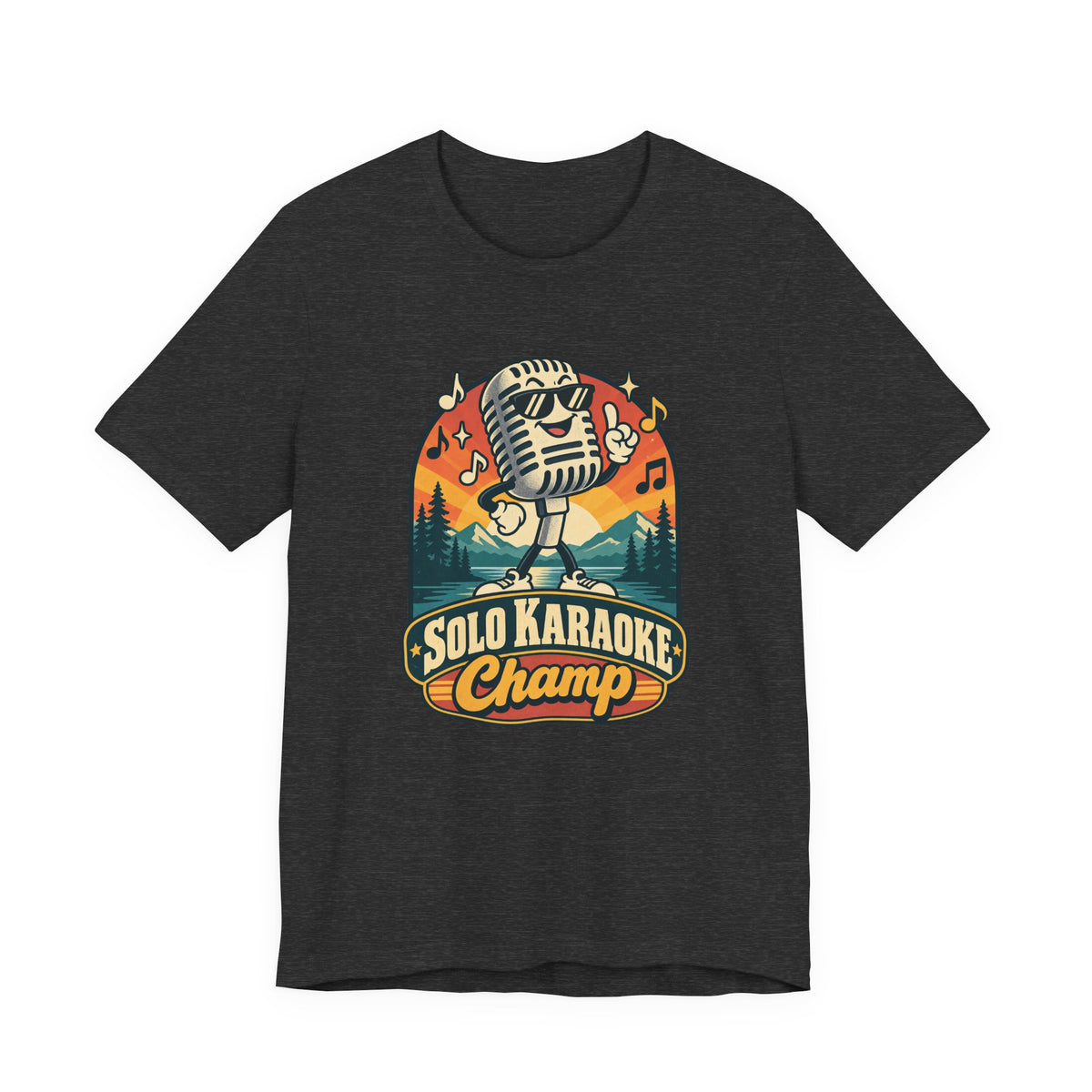 Solo Karaoke Champ Funny Karaoke T-Shirt