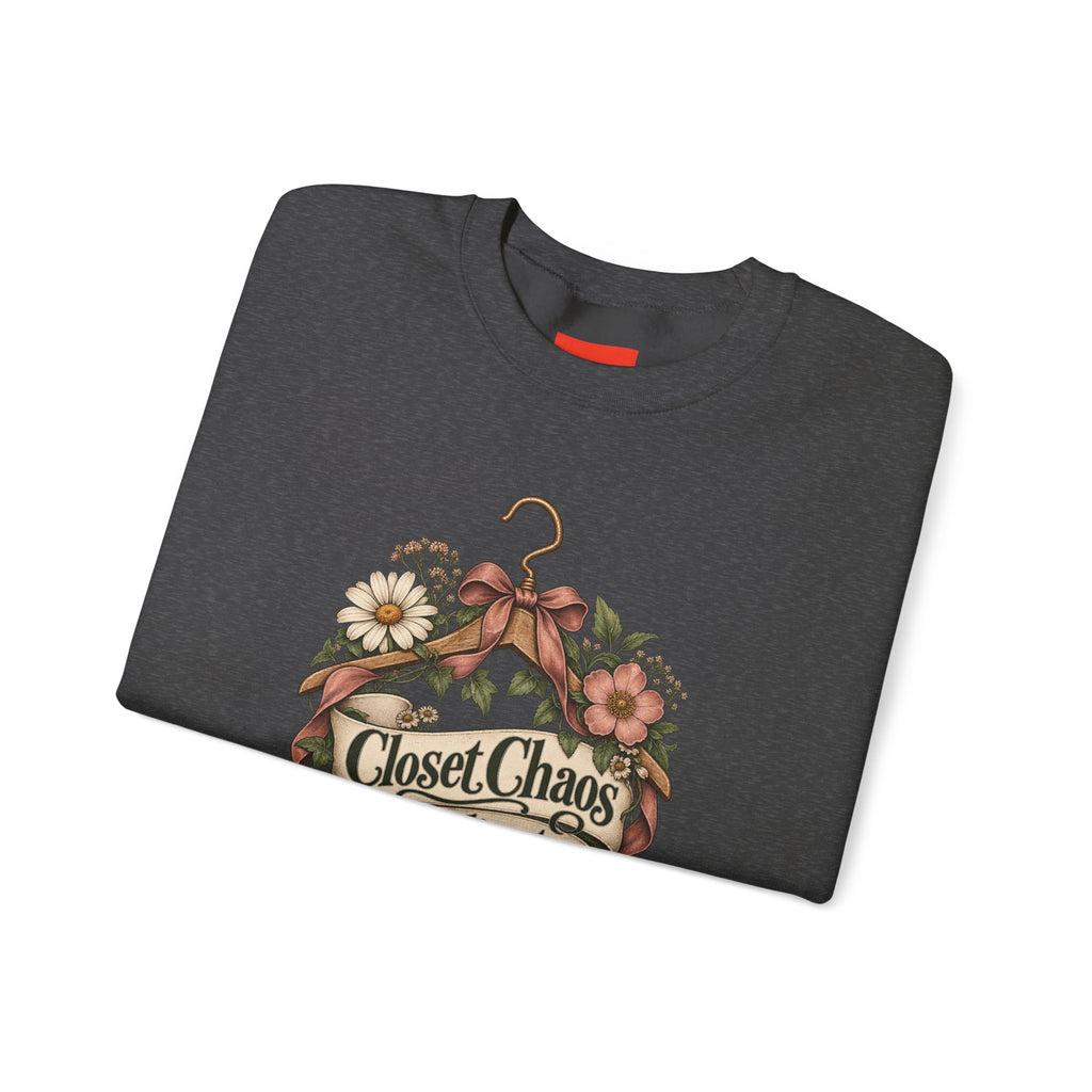 Closet Chaos Coordinator Funny Organizational Sweatshirt