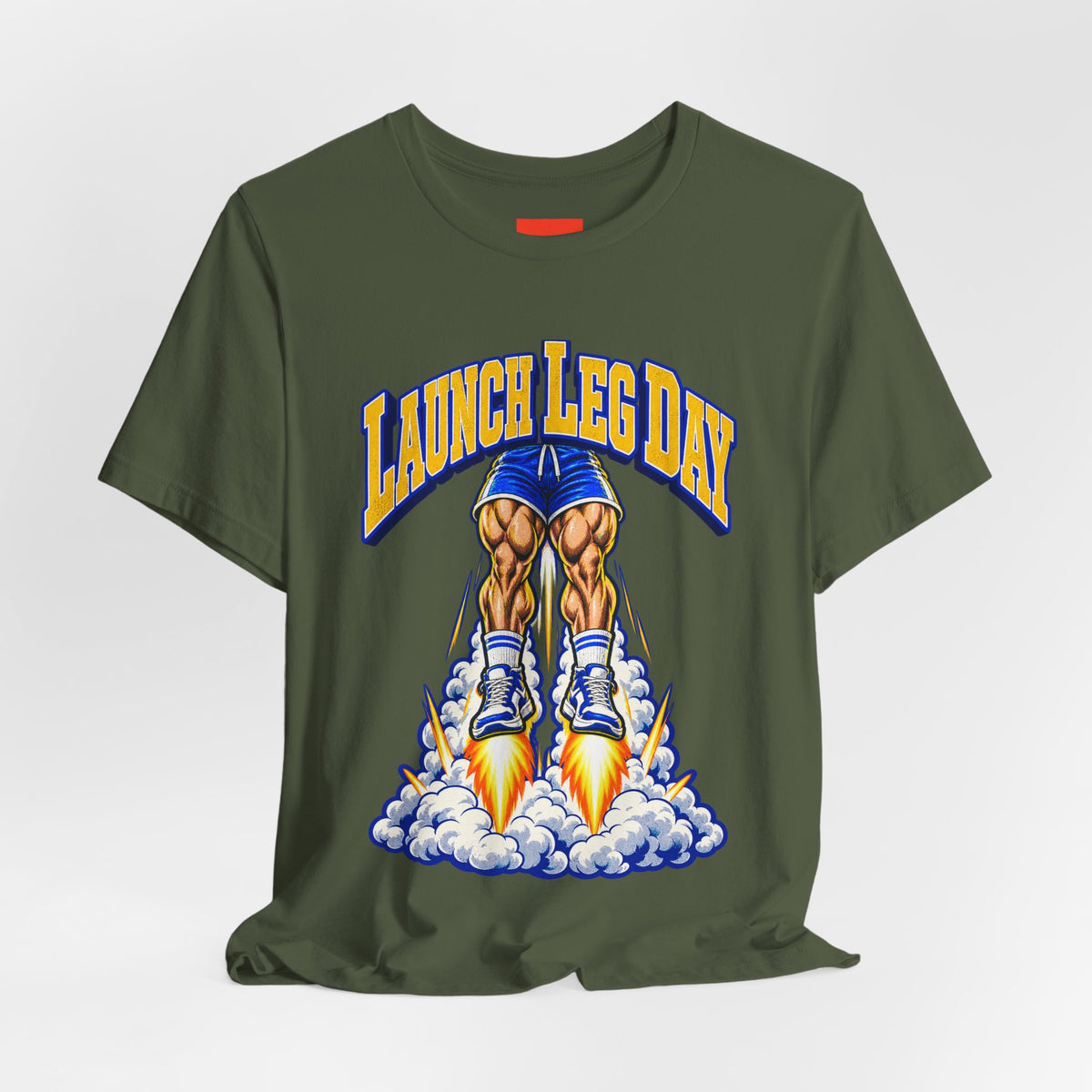 Launch Leg Day Funny Fitness T-Shirt