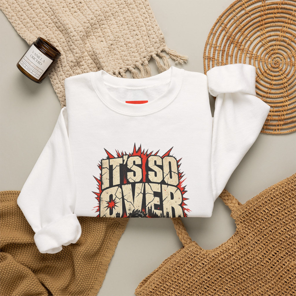 Reality Just Cancelled Me Funny Sarcastic Sweatshirt