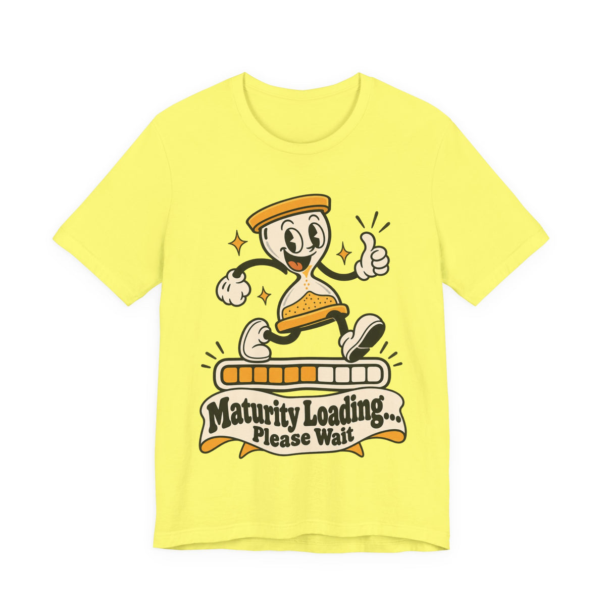 Maturity Loading... Please Wait Funny Self-Deprecating T-Shirt