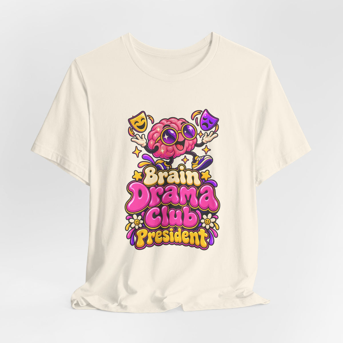 Brain Drama Club President Funny Y2K T-Shirt