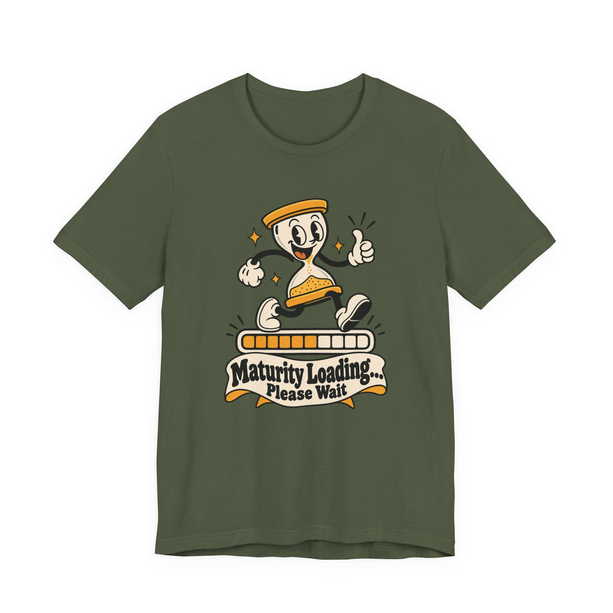 Maturity Loading... Please Wait Funny Self-Deprecating T-Shirt