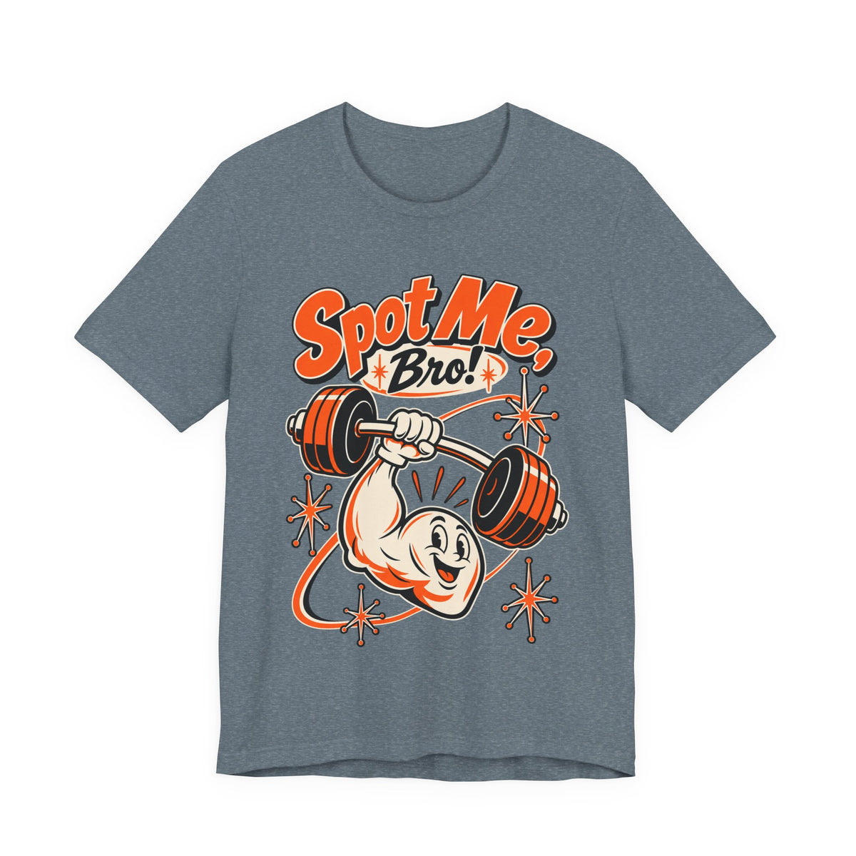 Spot Me, Bro! Funny Fitness T-Shirt