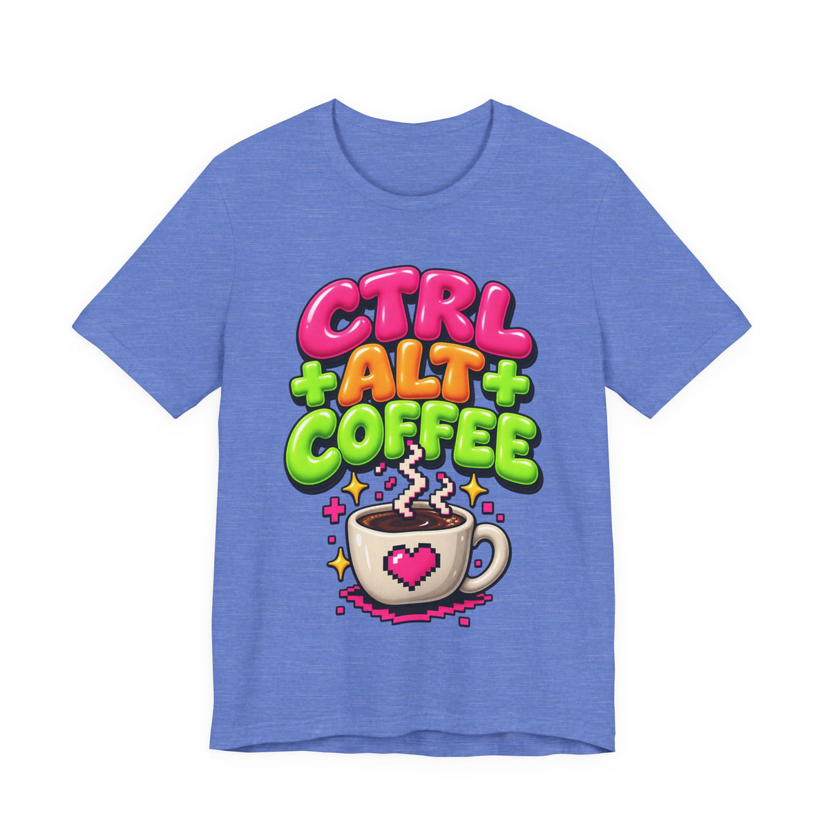 CTRL + ALT + COFFEE Funny Programmer T-Shirt