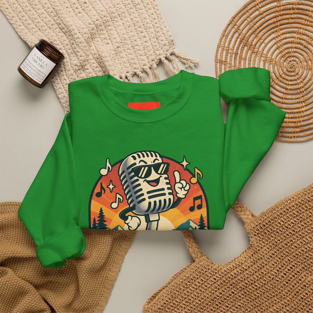 Solo Karaoke Champ Funny Karaoke Sweatshirt