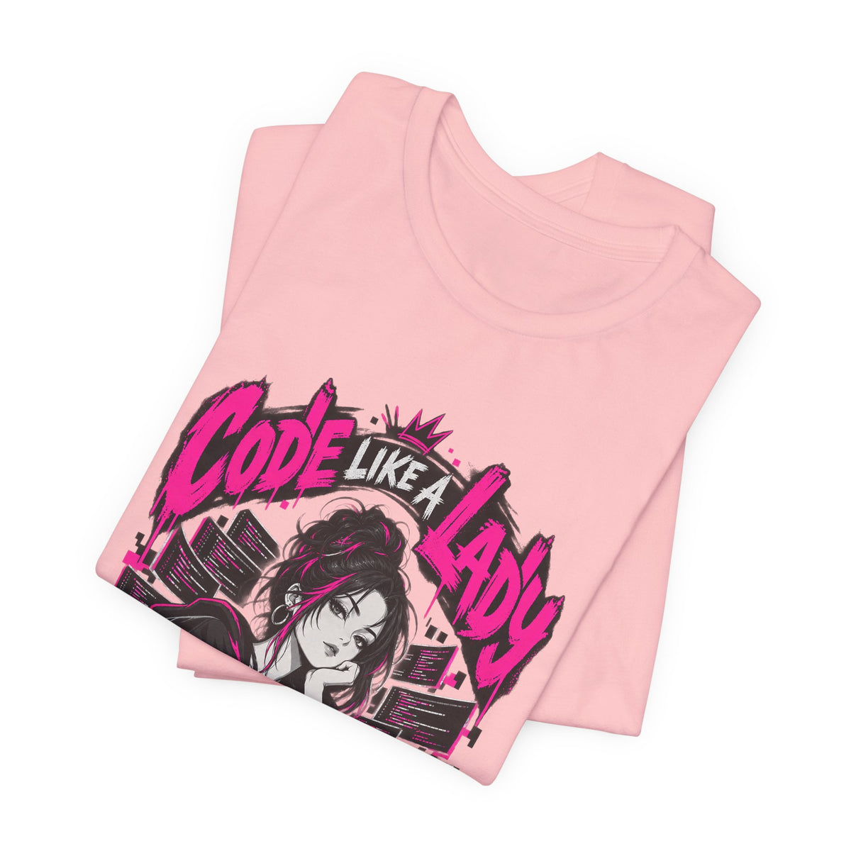 Code Like A Lady Funny Programmer T-Shirt